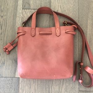 Madewell small drawstring transport crossbody